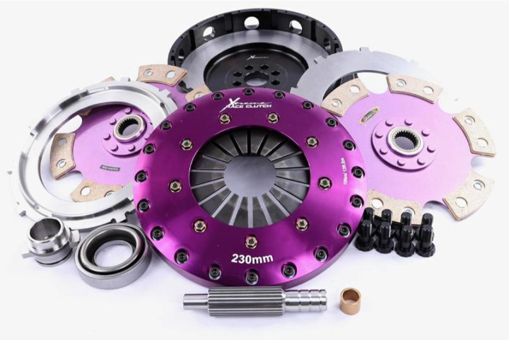 KNI23544-2E Xtreme Performance - 230mm Ofjädrad Keramisk Tvåskivigt Kopplingskit Inkl. Svänghjul 1800Nm i gruppen Välj bilmodell hos DDESIGN Scandinavia AB (xtcKNI23544-2E)