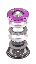 KNI23582-2A Xtreme Performance - 230mm Fjädrad hub Organisk Tvåskivigt Kopplingskit Inkl. Svänghjul 1000Nm